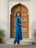 The Multi-Stripe Edit Kurta Set with Dupatta