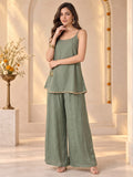 The Sage Shimmer Women Set