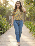 Varanga Women Summer Floral printed Top