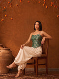 Brocade Corset Top