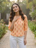 Varanga Women Summer Floral printed Top