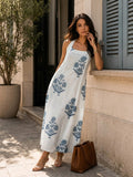 Varanga White Colored Women Summer Dress