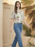 Varanga Women Summer Floral printed Top