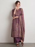 The Royal Purpal Aura Kurta Set