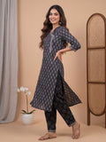 Varanga Women Ethnic Jaipuri Printed  Angrakha Wih Salwar  & Dupatta