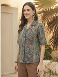 Varanga Women Summer Floral printed Top