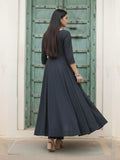 3-Piece Festive Anarkali Ensemble