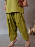The Olive Sheesh Women's Kurta Set