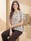Varanga Women Summer Floral printed Top