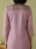 Womens Mauve Mystique Embroidered Suit Set
