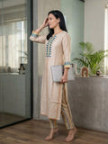 Minimalist Kurta Set In Cream