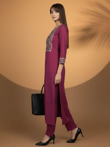 Aline Classic Kurta Set With Dupatta