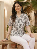 Varanga Women Summer Floral printed Top
