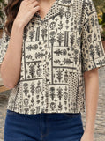 Varanga Women Summer Floral printed Top