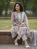 Rose Pink Lace Detail Suit Set