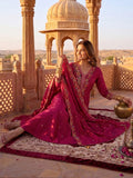 Floral Embroidered Kurta Set With Embroidered Dupatta