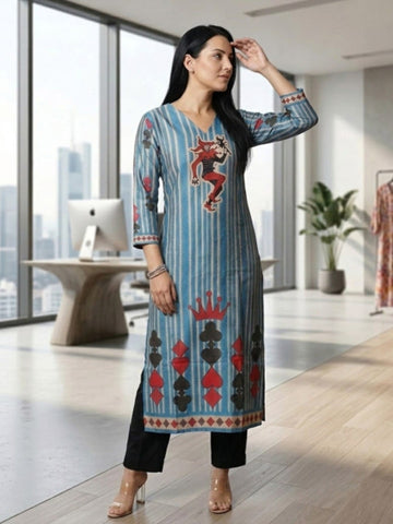 The Contemporary Classic Striped Kurta