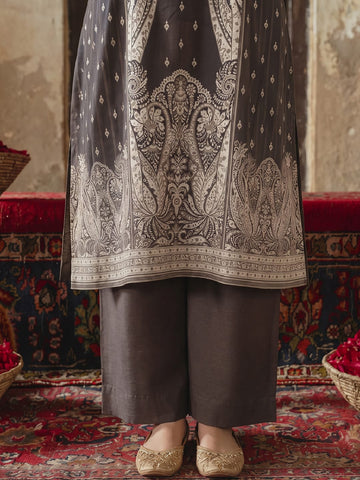 Midnight Paisley Women'S Kurta Set