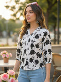 Varanga Women Summer Floral printed Top