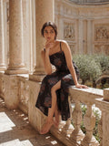 Varanga Black Colored Women Summer Dress