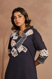 The Minimalist Indigo Kurta Set