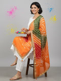 Elegant net dupatta featuring sequence detailing for a stylish and feminine finish.
