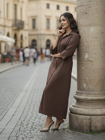 Polished & Modern Collar Dress