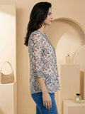 Varanga Women Summer Floral printed Top