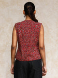 Varanga Women Printed V Neck short top