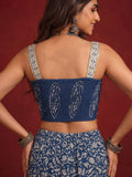 Block Printed Lehenga Choli Set