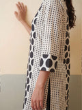 Polka Dot Women'S Kurta Set