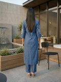 Sophisticated & Stylish Kurta Set in Denim