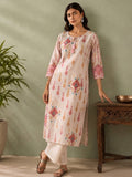 The Sunset Pure Silk Festive Women's Kurta Set