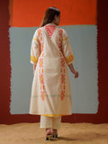 Vertical Panel Printed Kurta Set