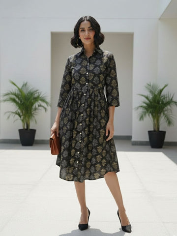 Modern & Minimalist Shirt Dress