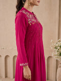 Fuchsia Bloom Women'S Kurta"S Set