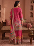 Ethnic Printed Kurta Set With Matching Palazzo And Dupatta