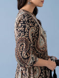Paisley-Print Tiered Maxi Dress