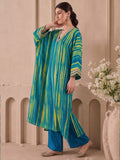 Marine Mosaic Kurta Set