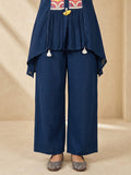 Denim Co-Ord Set Featuring An Ethnic Embroidered Panel