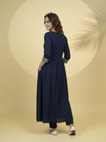 Ajrakh Heritage A-Line Kurta Set