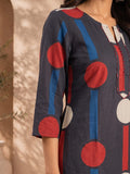 A-Line Geometric Prints Kurta