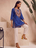 Kashmiri Embroidered Short Kurti