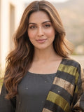 Contemporary Ethnic Kurta Set With  dupatta