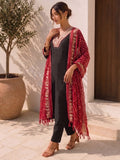 The Midnight Mirror-Work Women's Kurta set