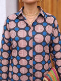 Varanga Women's geometric printed long shirt