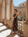 Varanga Black Colored Women Summer Dress