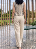 Varanga The Vintage Pinstripe Vest For Women