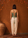 Brocade Corset Top