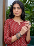 Everyday Maroon Casual Kurta